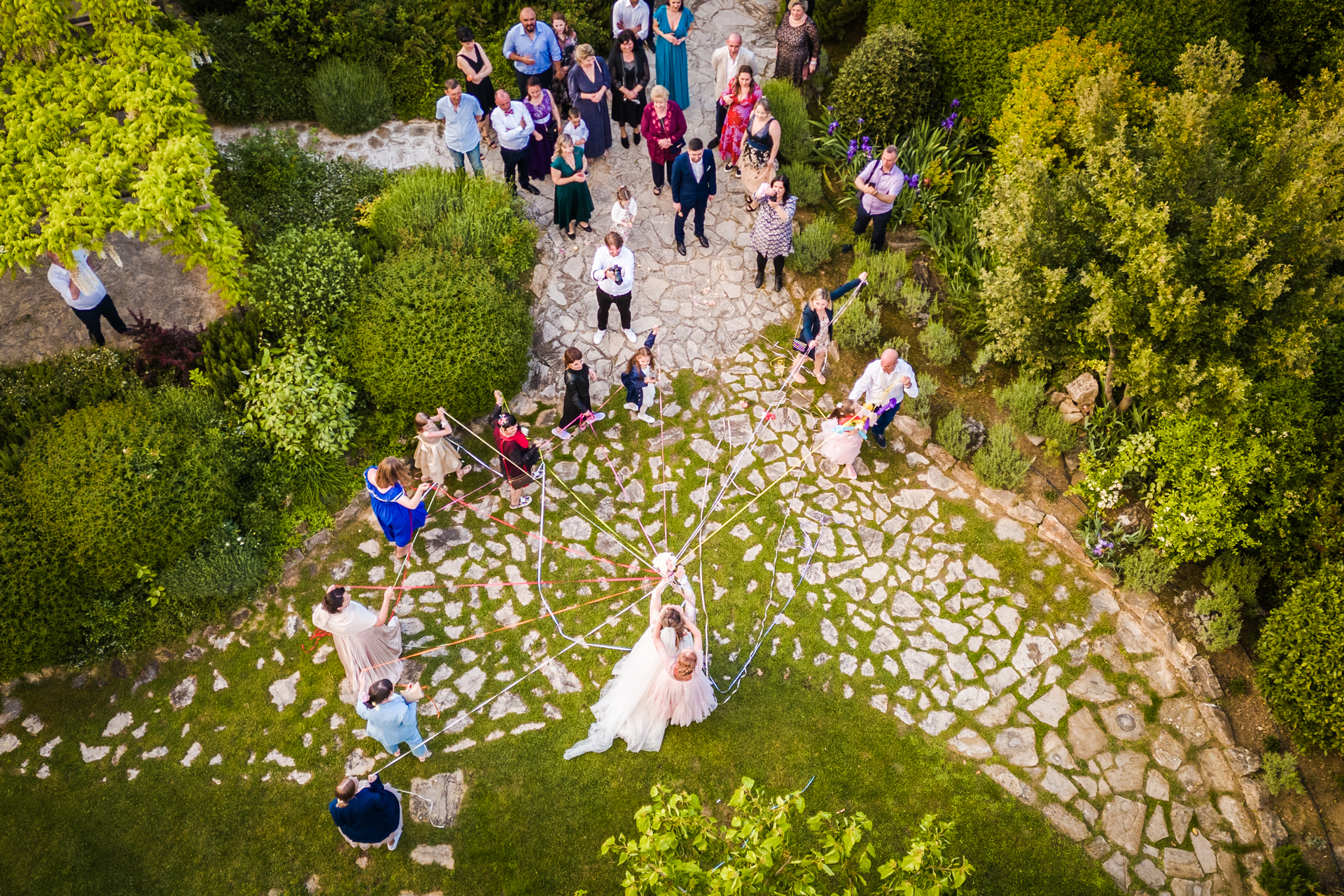 Wedding castello di petrata drone